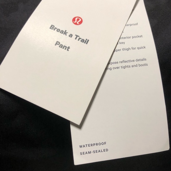 Lululemon Break a Trail Pants-Incognito Camo Sz 12 - Picture 11 of 12